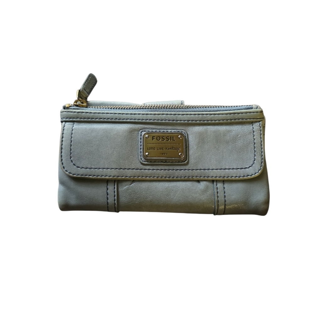 Fossil emory wallet long live vintage